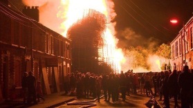 Chobham Street Bonfire, nearby houses boarded up (bbc.co.uk)